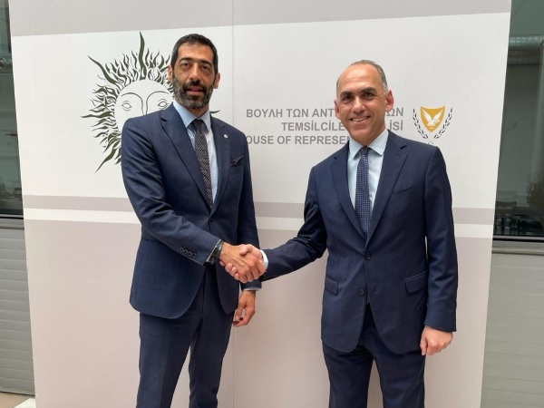 Ο Πρόεδρος της Κοινοβουλευτικής Επιτροπής Εξωτερικών και Ευρωπαϊκών Υποθέσεων συναντήθηκε με τον Λιβάνιο βουλευτή κ. Elias Hankach