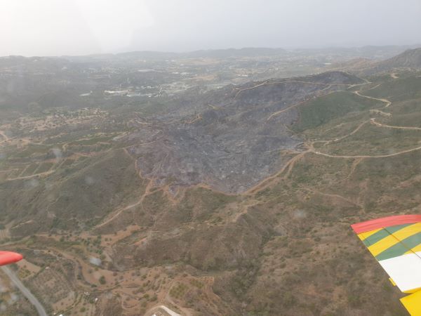 Τελική ανακοίνωση για τη δασική πυρκαγιά σε περιοχή πλησίον του Κρατικού Δάσους Λεμεσού
